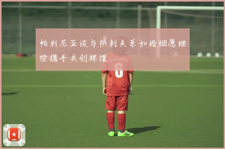 帕利尼亚谈与热刺关系如婚姻愿继续携手共创辉煌